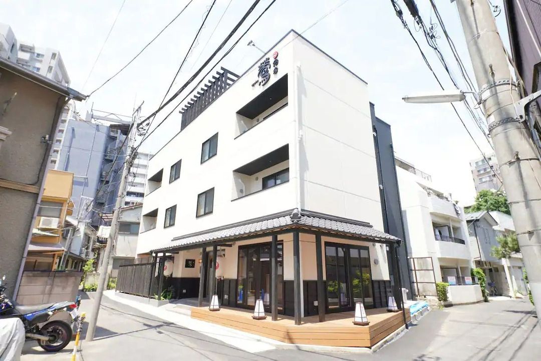 4min walk from sation/Edo-era street/Shopping area/Apartment hotel with kitchen
