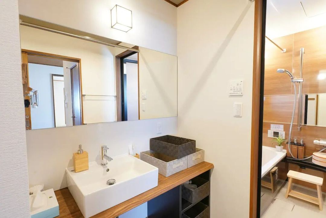 4min walk from sation/Edo-era street/Shopping area/Apartment hotel with kitchen
