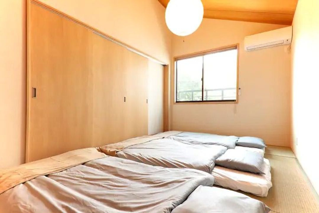 5min walk to Asakusa/ 2BR, 1LR/2 toilets, 1 bathroom/90㎡/Max 6pax/Japanese-style villa