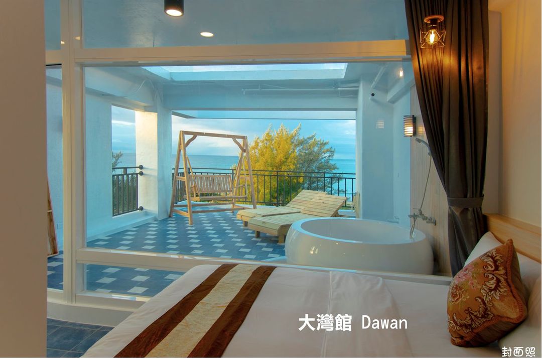 垦丁旅店-大湾馆 l 近垦丁大街、绝美海景