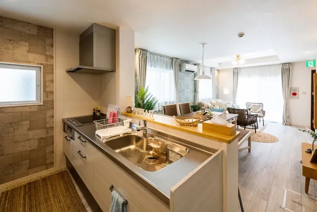 Makanalea Resort Okinawa 150㎡ Pension Large group of 16 people BBQ possible 2 minutes from convenience store-Popular, American village 8 minutes, convenience store 2 minutes-2