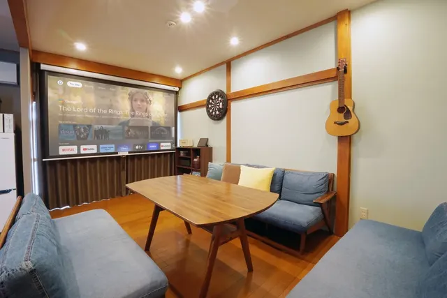 TABISAI HOUSE-[Up to 35% discount for now] Luxury spacious detached house for up to 16 people Watch movies on a big screen Close to Hakata Station-3