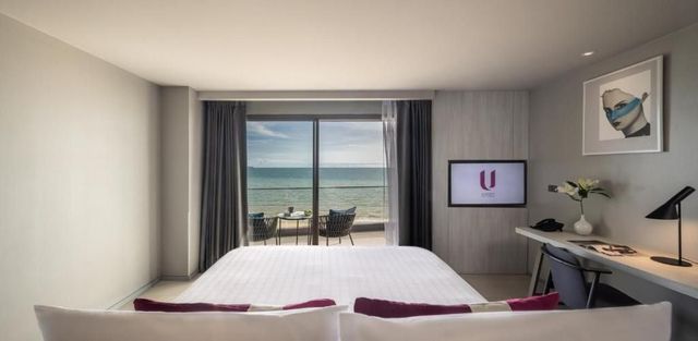 烏仲天芭堤雅海灘酒店 U Jomtien Pattaya-豪華全景海景房 (含早餐) (Deluxe Panoramic Seaview (Room with breakfast))-4