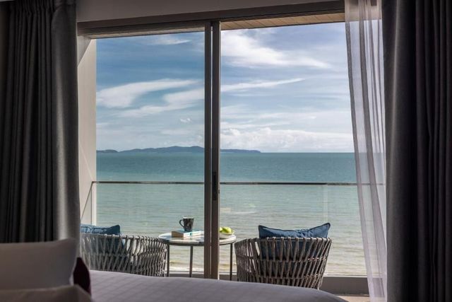 烏仲天芭堤雅海灘酒店 U Jomtien Pattaya-豪華全景海景房 (含早餐) (Deluxe Panoramic Seaview (Room with breakfast))-7