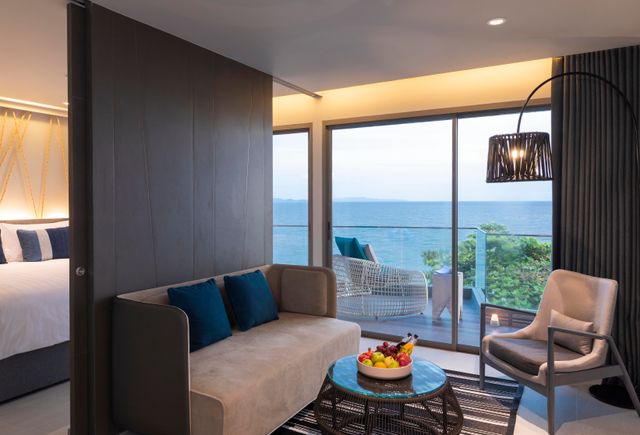 烏仲天芭堤雅海灘酒店 U Jomtien Pattaya-海景套房 (含早餐) (Suite Seaview (Room with breakfast))-14