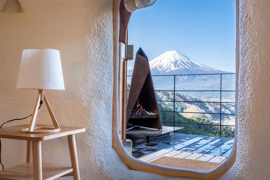 【豪華露營】TSUNAGARU CAMP RESORT QOONEL+｜河口淺間神社遙拜所 (天空的鳥居) 步行5分