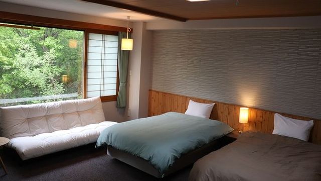 藏王溫泉 堺屋森之飯店 Wald Berg｜露天溫泉/近藏王溫泉滑雪場-休閒洋式雙床房【不挑房】-1