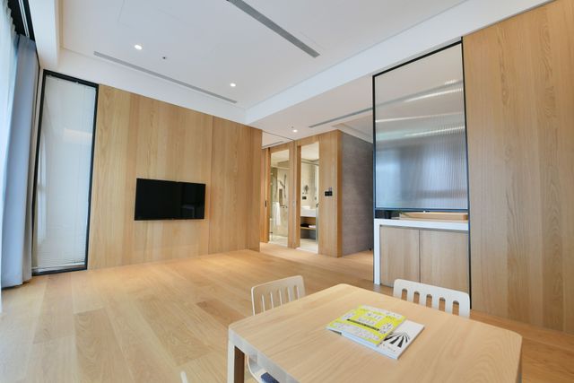 CHECK inn Select New Taipei Sanchong Waterfront｜新規オープン-Deluxe Double Suite (Japanese-style Washitsu)-4