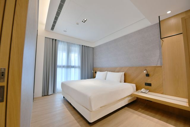 CHECK inn Select New Taipei Sanchong Waterfront｜新規オープン-Deluxe Double Suite (Japanese-style Washitsu)-1