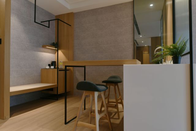 CHECK inn Select New Taipei Sanchong Waterfront｜新規オープン-Deluxe Double Suite (Japanese-style Washitsu)-5