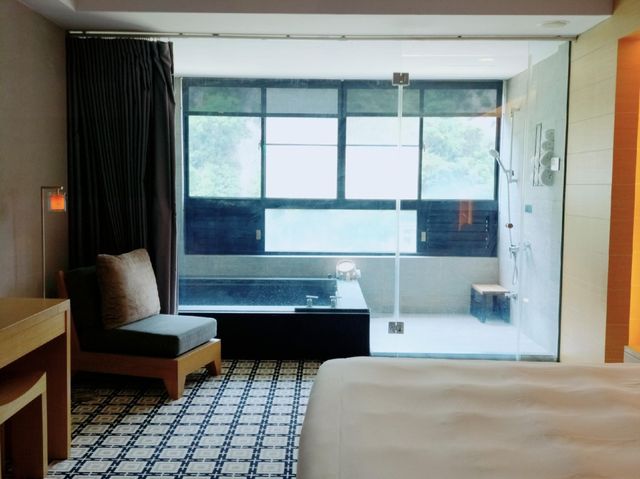 璞石麗緻溫泉會館-河景豪華房-特大床River View Deluxe King-5