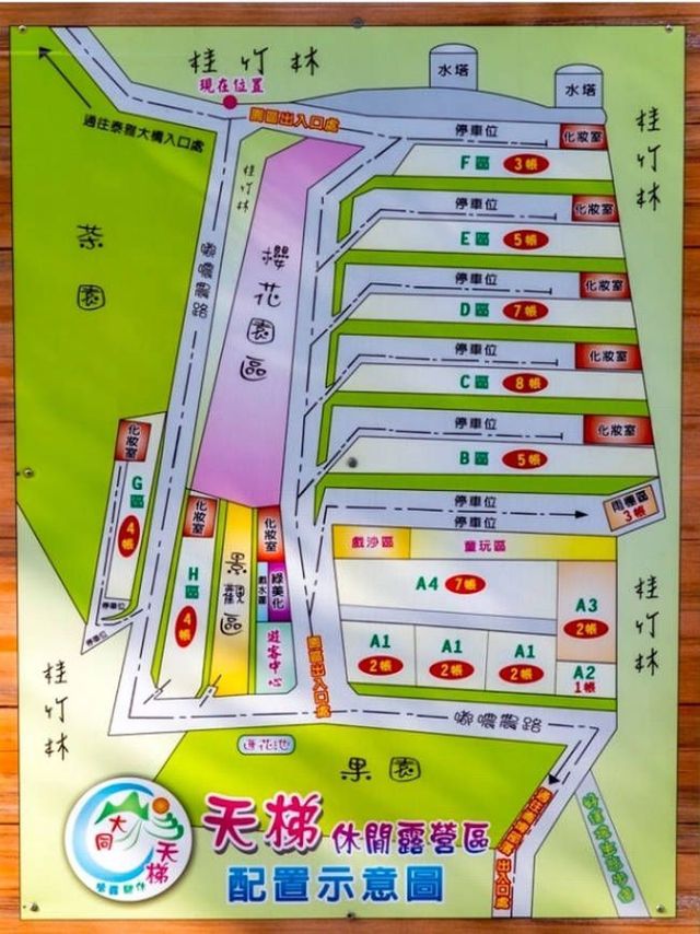 天梯露營區｜百萬夜景！-【自搭帳】C區草地｜包區｜5MX6M-8