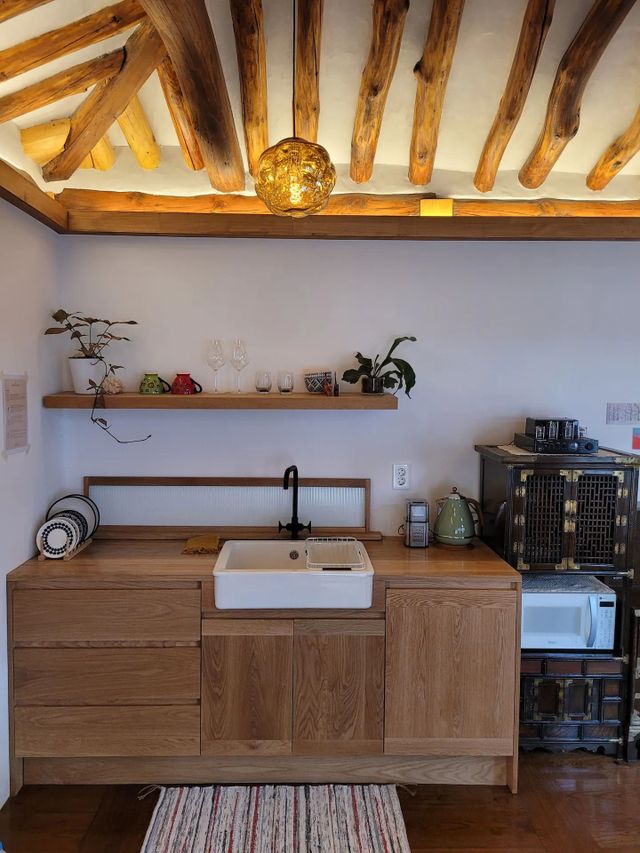 MODA 韓屋｜5分鐘到漢城大入口站 近駱山公園/梨花洞壁畫村 大學路-韓屋雙人房-4