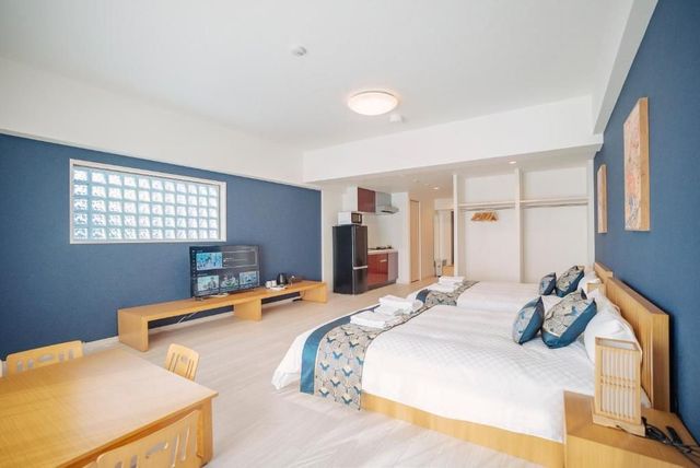Tanimachi-kun HOTEL Ebisucho 72-Superior Queen Room with Two Queen Beds-4