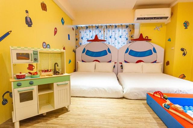 Toyfun Hotel ｜Luodong Night Market 5 minutes walk-403 Quadruple Room with Bath-7