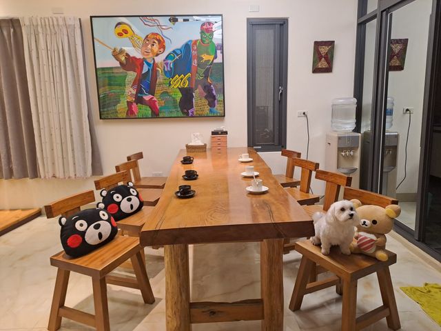 쓰리 비앤비 T.H.R.E.E B&B-Barbecue, singing, electric mahjong, pet-friendly bungalows-4