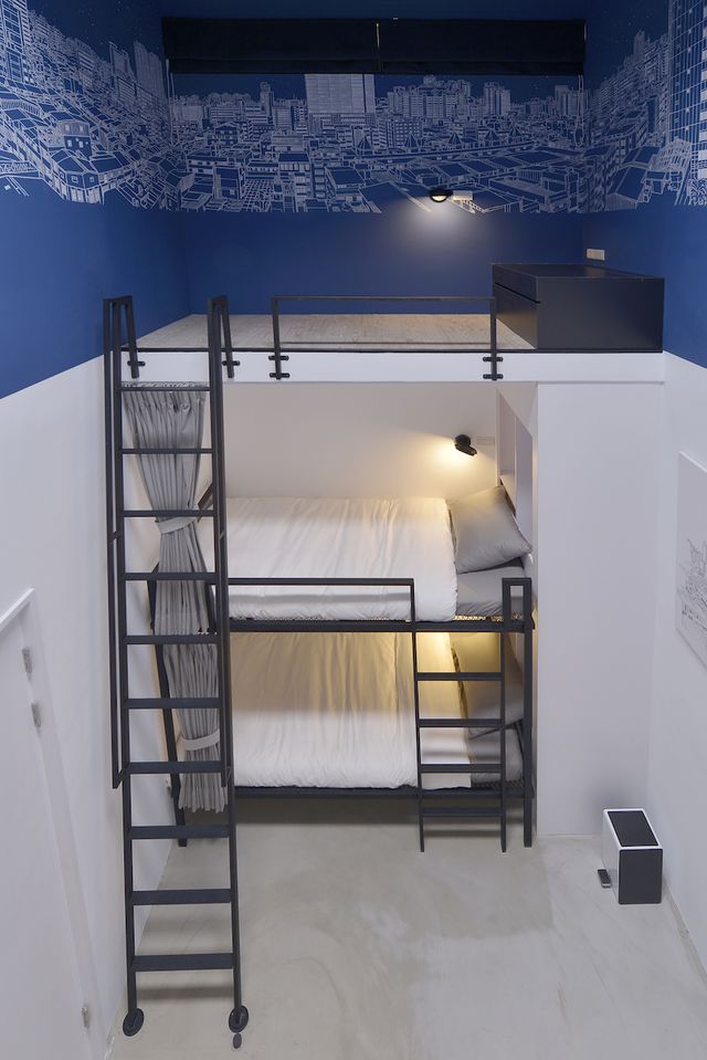 In Style House 設計旅舍-4人混合背包客房-5