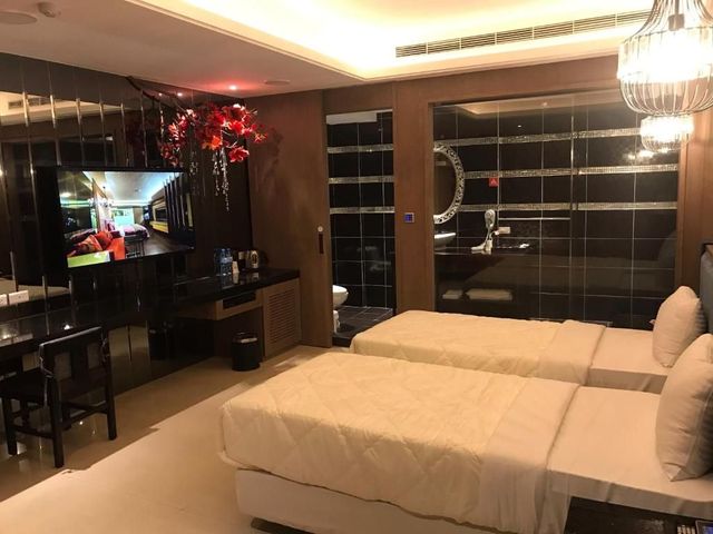 合樂商務設計旅店｜寵物友善-典藏合樂雙床房-3