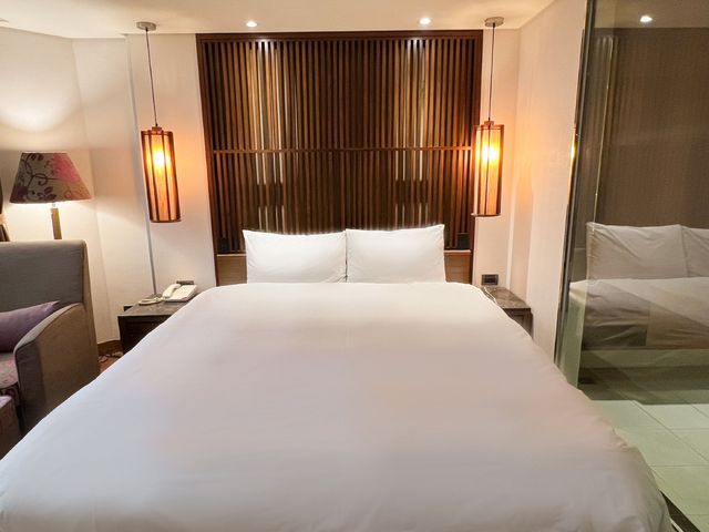 承攜行旅台北八德｜鄰近饒河夜市-景觀雙人客房(市景)-3