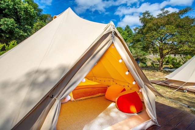 只今漫漫 里山露營｜一泊二食、露營烤肉趣好評優惠持續-【豪華露營】A區 漫悠悠｜神殿帳-5