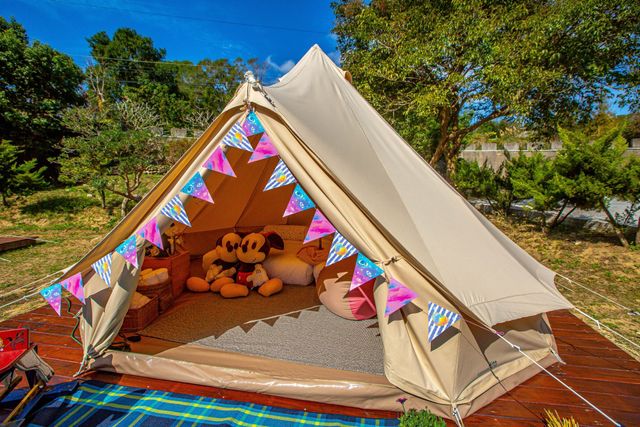 只今漫漫 里山露營｜一泊二食、露營烤肉趣好評優惠持續-【豪華露營】A區 漫悠悠｜神殿帳-3