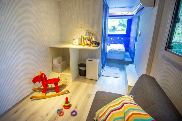 只今漫漫 里山露營｜一泊二食、露營烤肉趣好評優惠持續-【露營車】B區 漫蓊蓊｜童趣風格露營車(建議入住2大2小或3大)-4