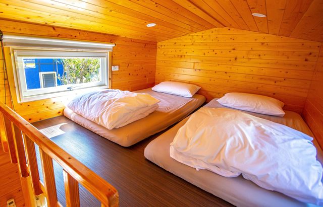 只今漫漫 里山露營｜一泊二食、露營烤肉趣好評優惠持續-【露營車】C區 漫淙淙｜溫馨木屋露營車(建議入住2大2小或3大)-4