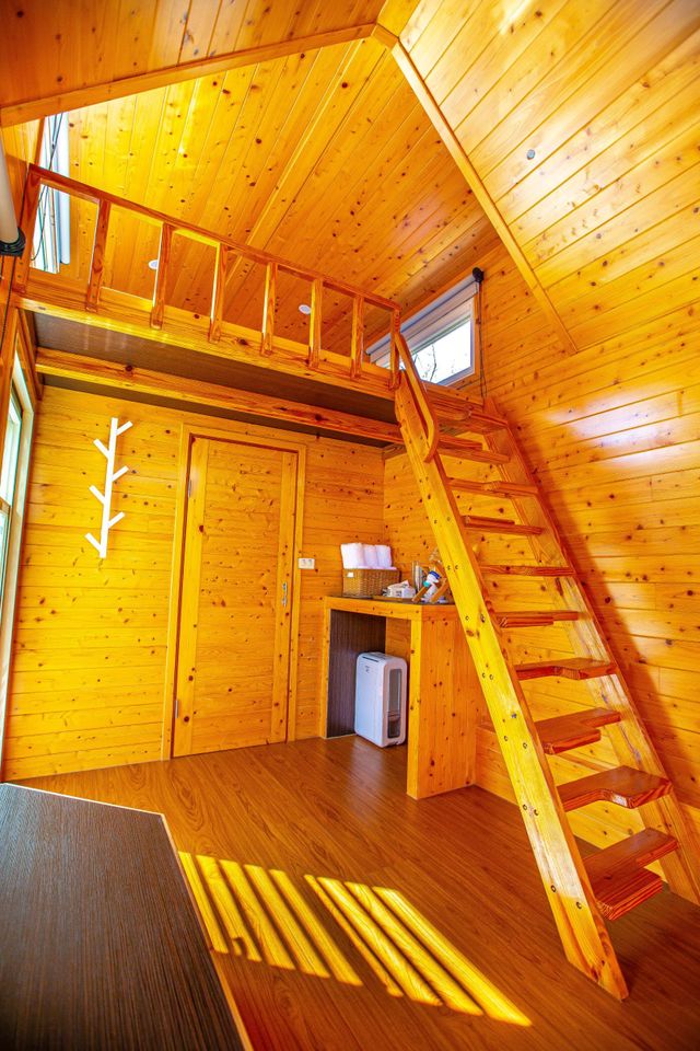 只今漫漫 里山露營｜一泊二食、露營烤肉趣好評優惠持續-【露營車】C區 漫淙淙｜溫馨木屋露營車(建議入住2大2小或3大)-5