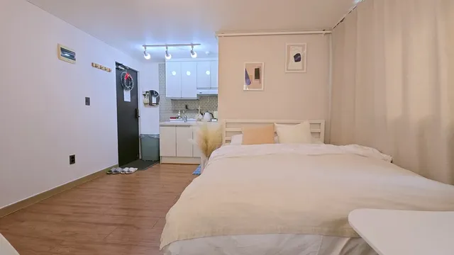 ’獨價’ 奧森小屋｜5分鐘到弘大入口站 ★12/31前預訂滿3晚贈送韓式炸雞★ 有露台-#2｜雙人房-3
