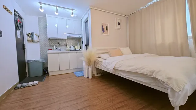 ’獨價’ 奧森小屋｜5分鐘到弘大入口站 ★12/31前預訂滿3晚贈送韓式炸雞★ 有露台-#2｜雙人房-2