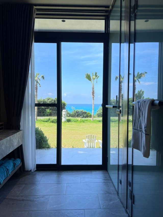 墾丁砂島W-VILLA海景渡假會館-104戶外浴缸庭園海景4人房-9