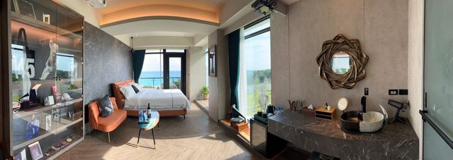 墾丁砂島W-VILLA海景渡假會館-206陽台鞦韆海景雙人學友主題房-13