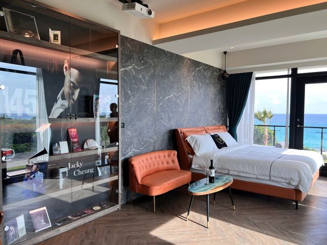 墾丁砂島W-VILLA海景渡假會館-206陽台鞦韆海景雙人學友主題房-3