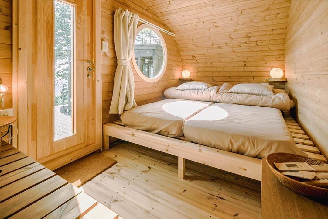 【豪華露營】TSUNAGARU CAMP RESORT QOONEL+｜河口淺間神社遙拜所 (天空的鳥居) 步行5分