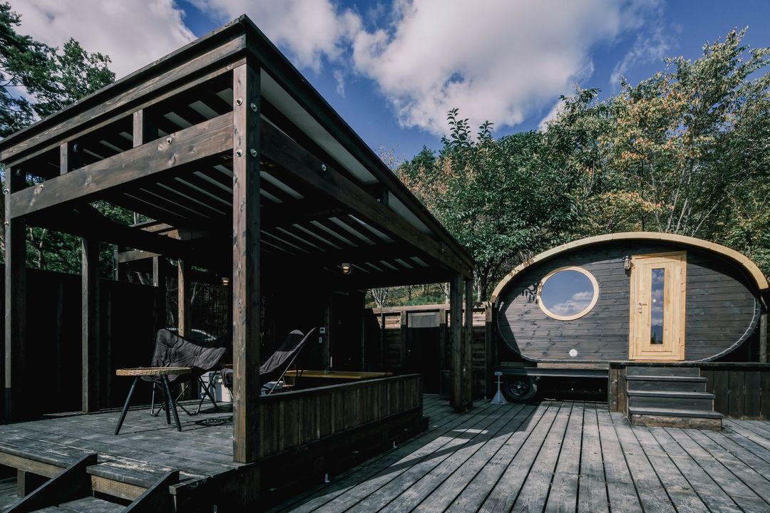 【豪華露營】TSUNAGARU CAMP RESORT QOONEL+｜河口淺間神社遙拜所 (天空的鳥居) 步行5分
