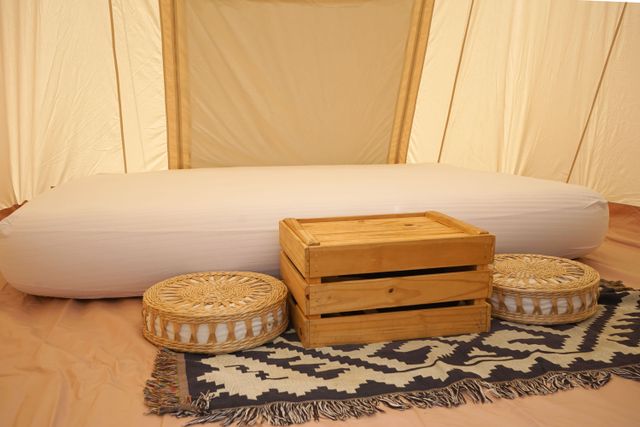 斷橋部落 • 輕奢露營｜獨家5折起！交通便利、贈豪華烤肉晚餐-【懶人露營】雙人春日帳-9