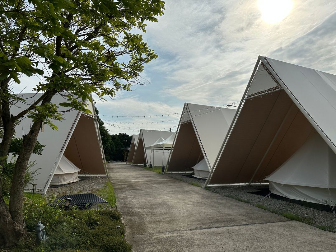 晃晃印地安露营区｜神殿帐、附早餐、戏水池