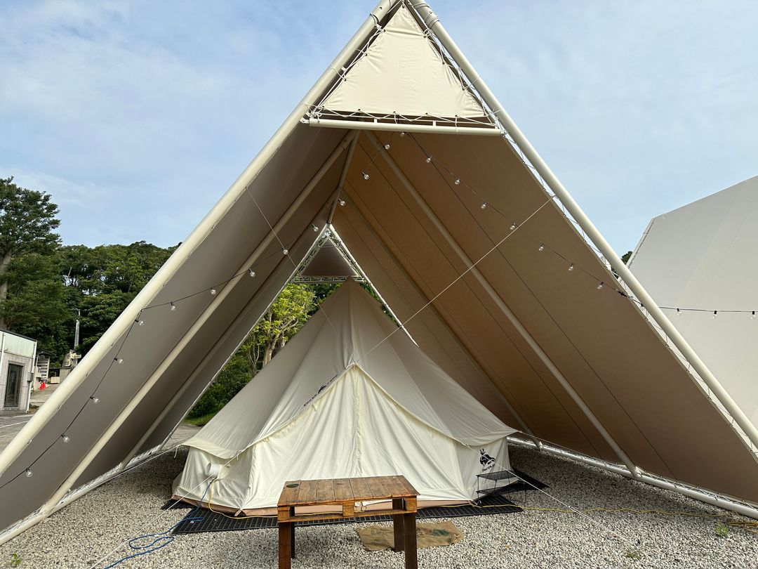 晃晃印地安露营区｜神殿帐、附早餐、戏水池