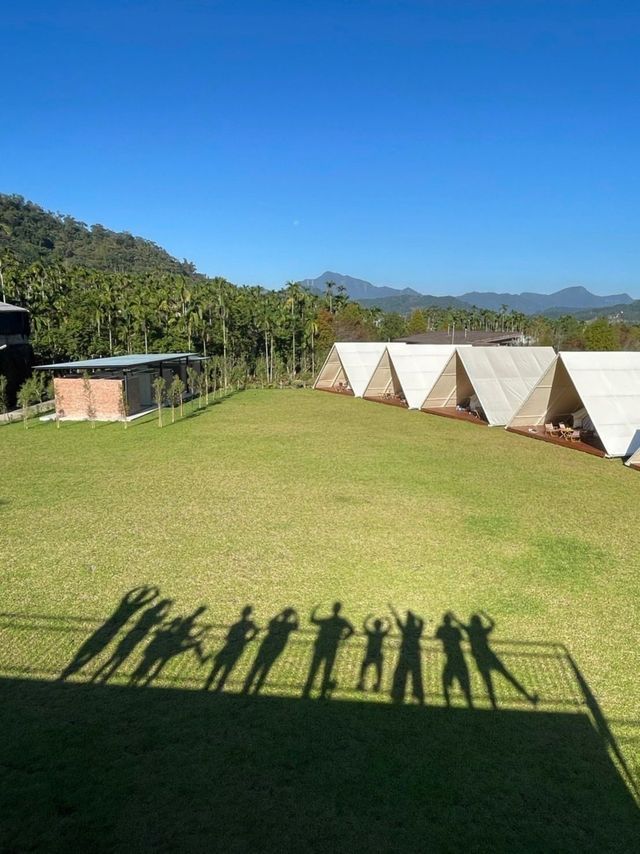 村自然 VillNature Glamping｜一泊二食近日月潭、附冷氣-【懶人露營】豪華懶人帳篷-9