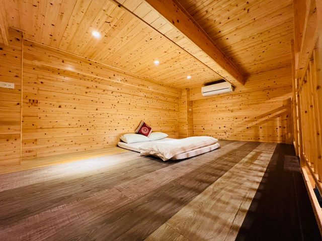 847 露營區-【露營屋】室內營位檜木－古代床體驗屋-6