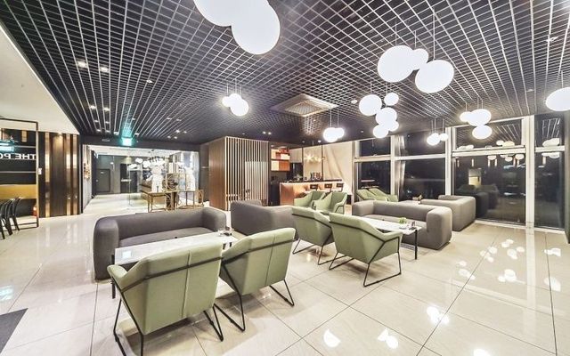 海洋波因特酒店｜近廣安里海灘 海景視野-寵物市景雙人房-5