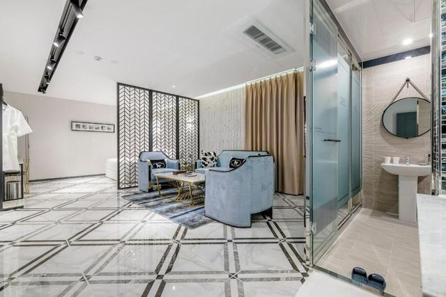 釜山空中酒店｜緊鄰輕軌機場站-特大雙人床房-4