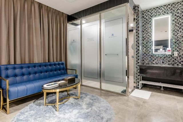 釜山空中酒店｜緊鄰輕軌機場站-大型雙床房-5