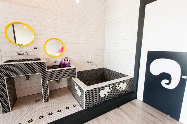 Noah's Ark Homestay-C7-rainbow parent-child bath 4-room-3