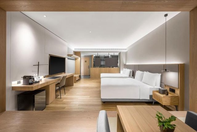 承億酒店｜全新開幕、無邊際泳池-經典和式四人房－不含早餐-1