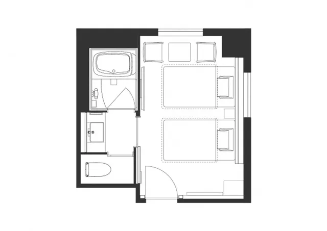 相鐵FRESA INN 仙台｜仙台站步行4分-高級雙床房【不挑房】-7