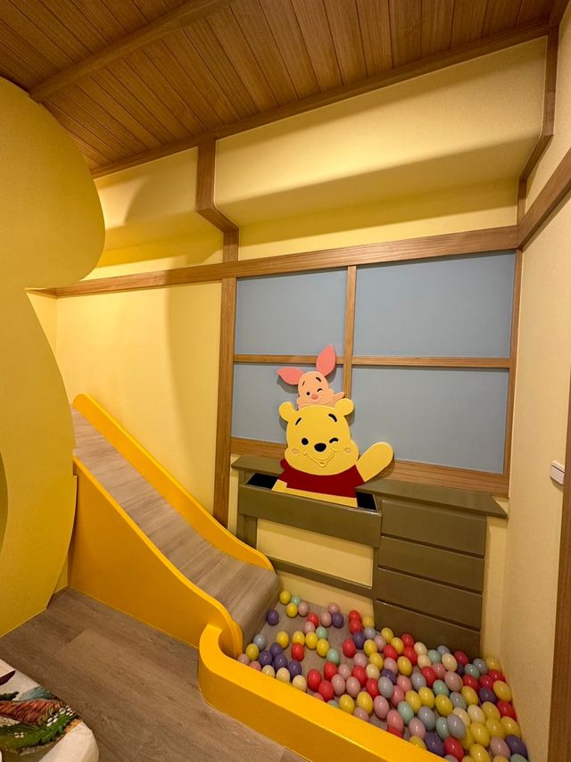 Children's Fun Family Homestay-Winnie the Pooh Quadruple Room-3