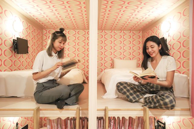 安禾嚼旅 | 鄰近羅東夜市-女性宿舍的一個床位-2