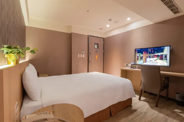 가이드 호텔 타이베이 푸싱 노스 Guide Hotel Taipei Fuxing North-Standard Double Room without Window-4