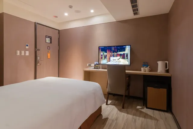 가이드 호텔 타이베이 푸싱 노스 Guide Hotel Taipei Fuxing North-Standard Double Room without Window-5